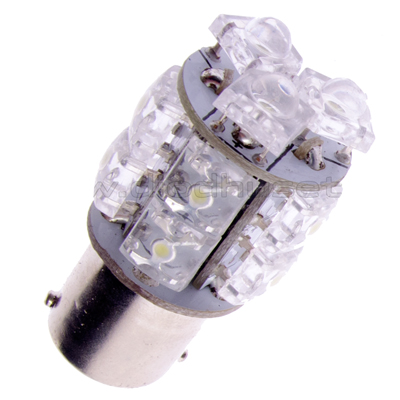 LED-LAMP XENON LOOK - 360  13 DIODE  P21W  BA15s 