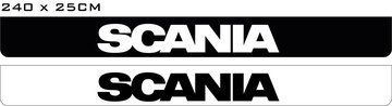 SCANIA Spatlap groot - kort