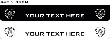 SCANIA Spatlap groot - EIGEN DESIGN